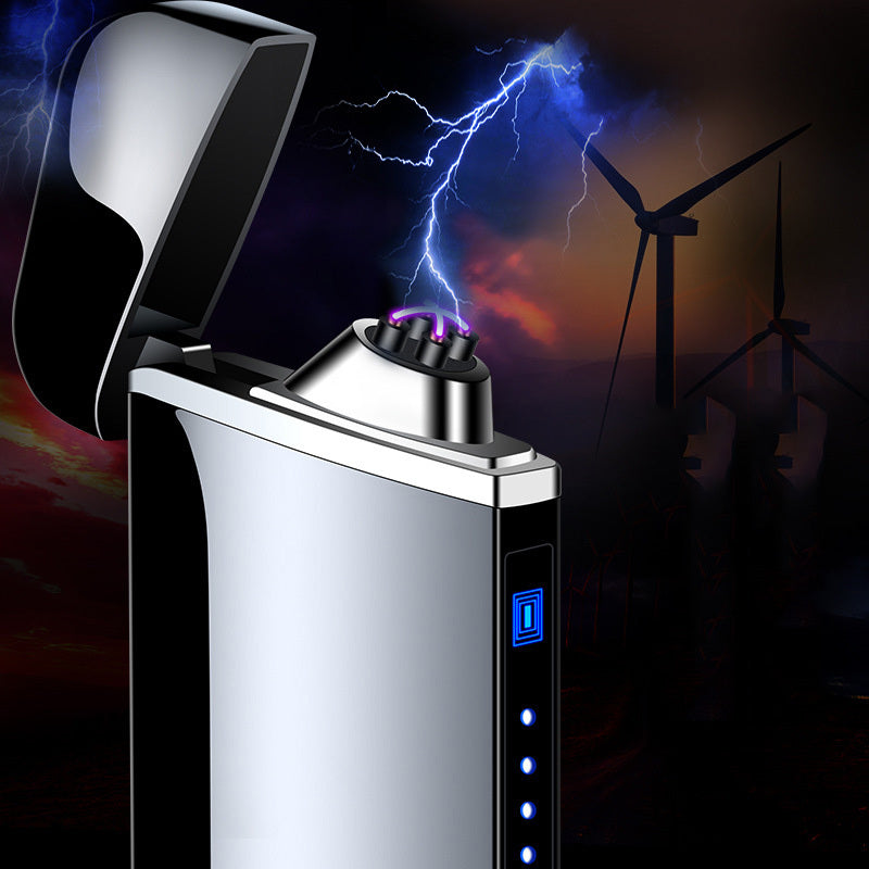 Electricity Display Double Double Usb Charging Lighter