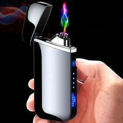 Electricity Display Double Double Usb Charging Lighter