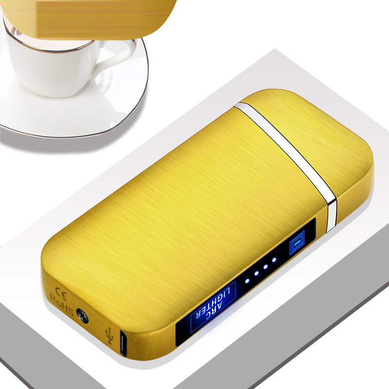 Electricity Display Double Double Usb Charging Lighter