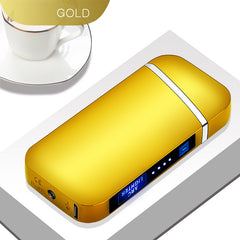 Electricity Display Double Double Usb Charging Lighter