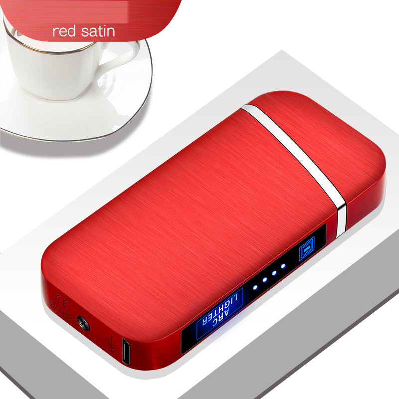 Electricity Display Double Double Usb Charging Lighter