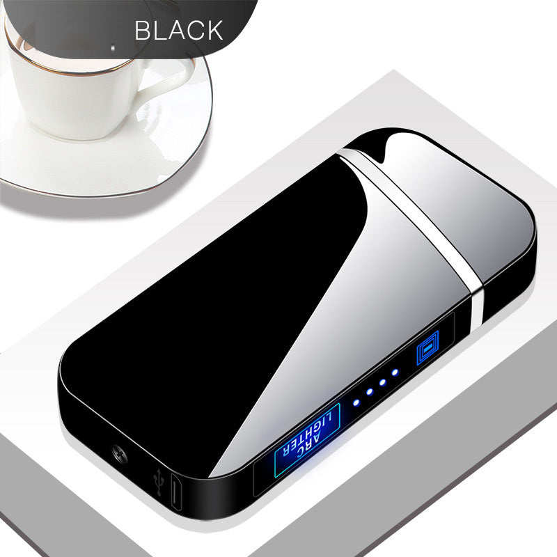 Electricity Display Double Double Usb Charging Lighter