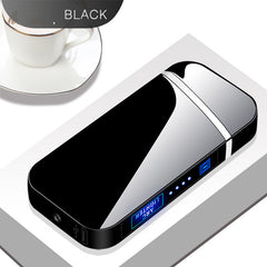 Electricity Display Double Double Usb Charging Lighter