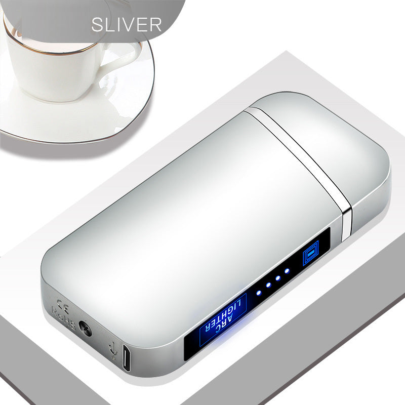 Electricity Display Double Double Usb Charging Lighter